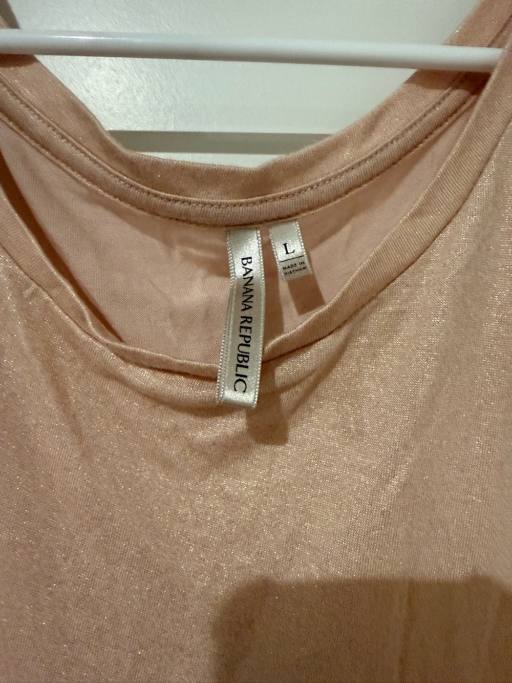 Banana Republic Metallic Blush Tank Top - Picture 5 of 5